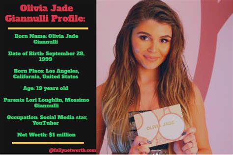 olivia jade giannulli net worth